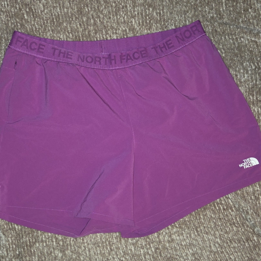 The North Face Women's Dark Pink Shorts